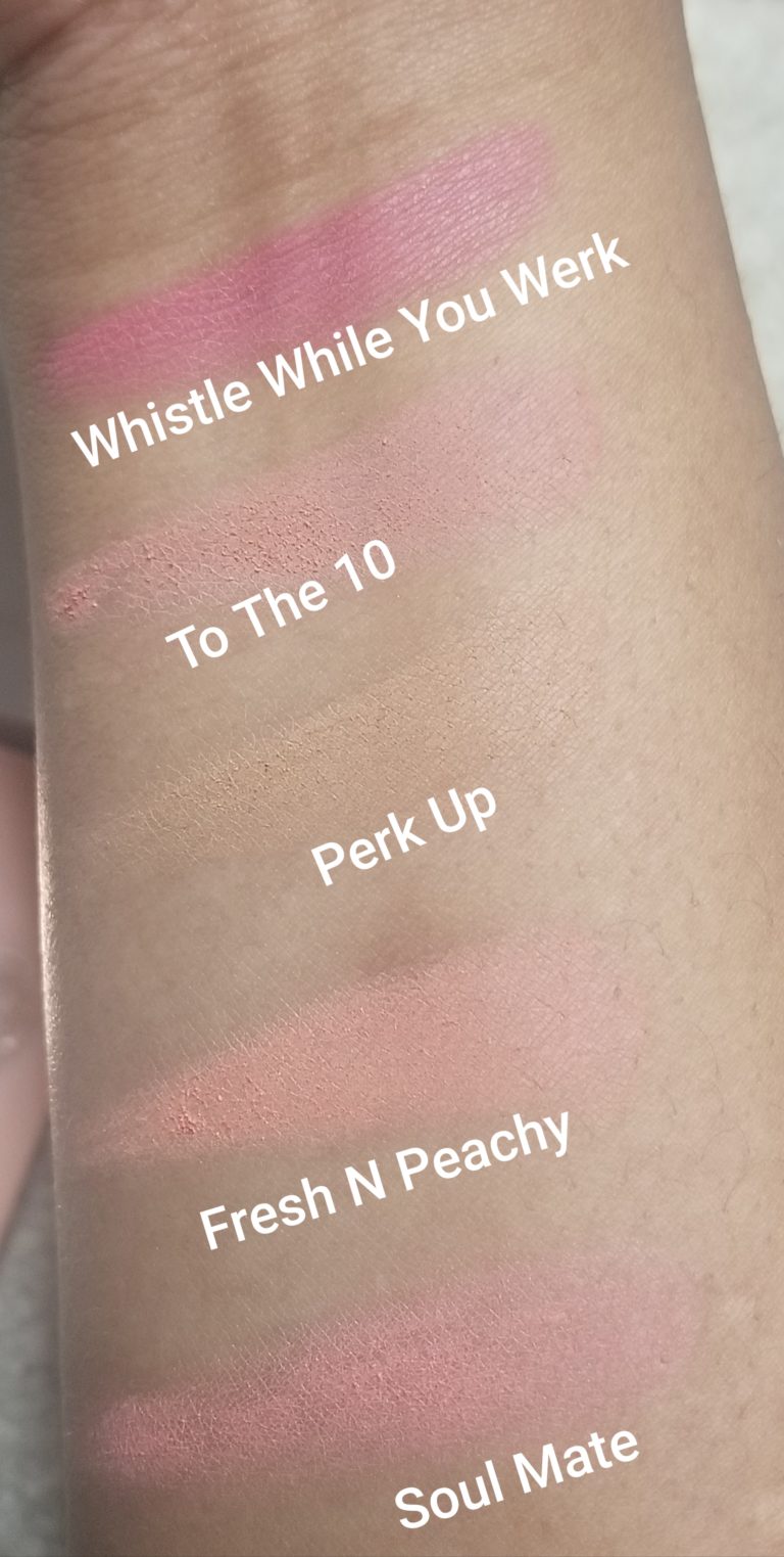 Colourpop Blush Collection Swatches Cultivating Whims